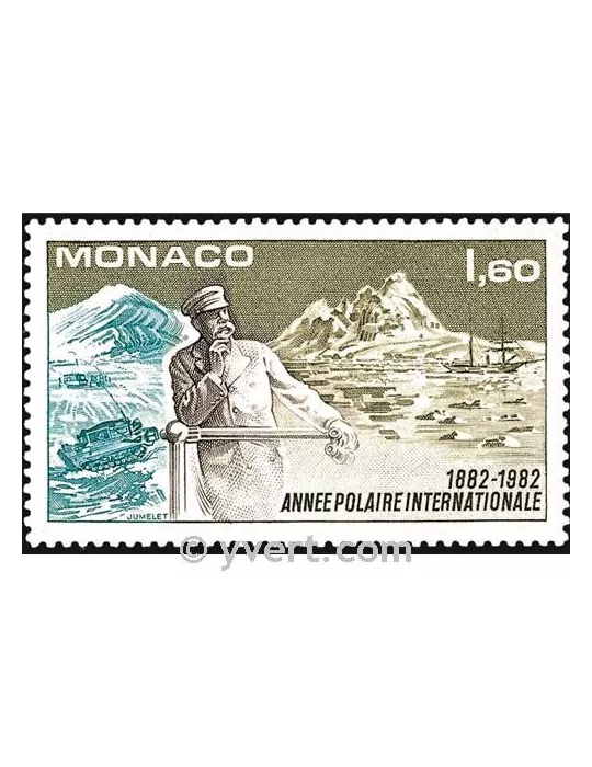 n° 1355 - Timbre Monaco Poste