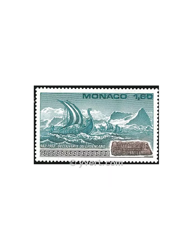 n° 1356 - Timbre Monaco Poste