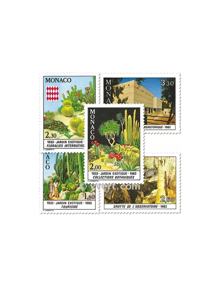 n° 1360/1364 - Timbre Monaco Poste