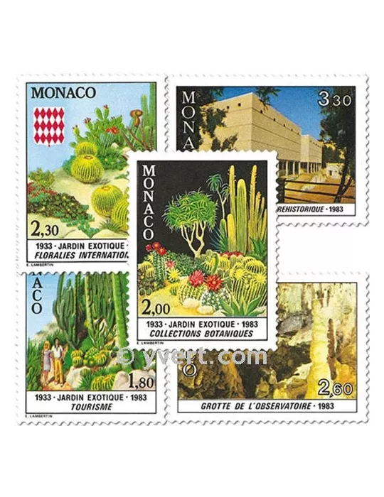 n° 1360/1364 - Timbre Monaco Poste