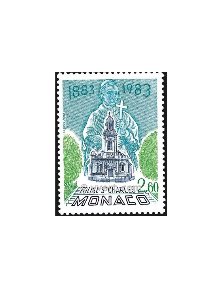 n° 1368 - Timbre Monaco Poste