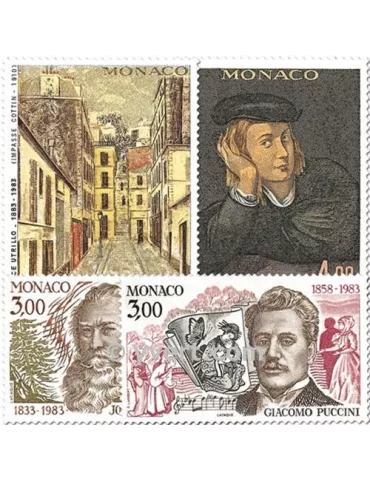 n° 1389/1392 - Timbre Monaco Poste