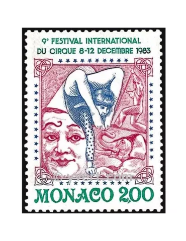n° 1397 - Timbre Monaco Poste