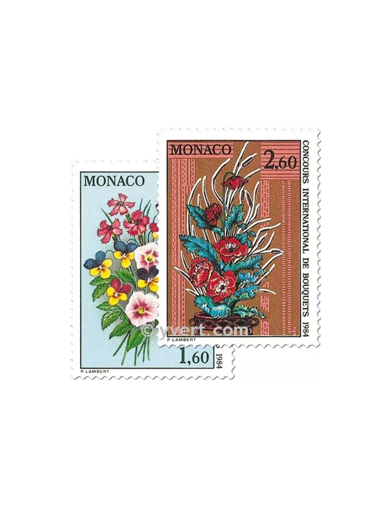 n° 1398/1399 - Timbre Monaco Poste