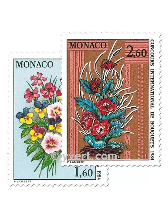 n° 1398/1399 - Timbre Monaco Poste