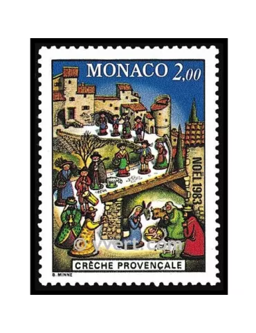 n° 1400 - Timbre Monaco Poste