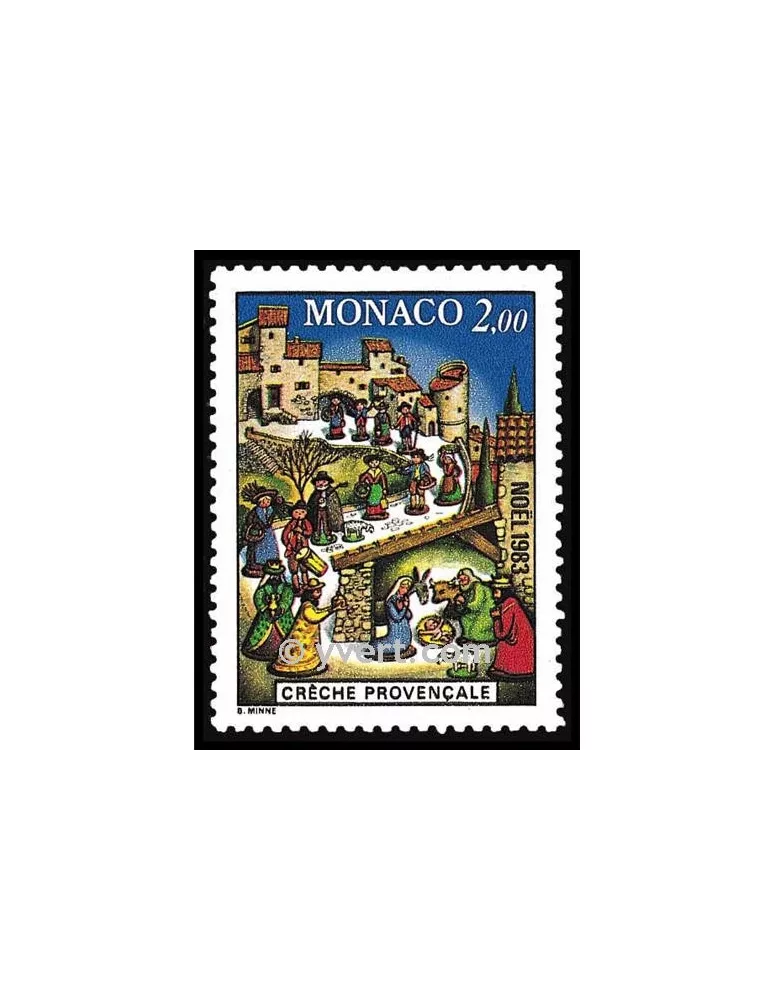 n° 1400 - Timbre Monaco Poste