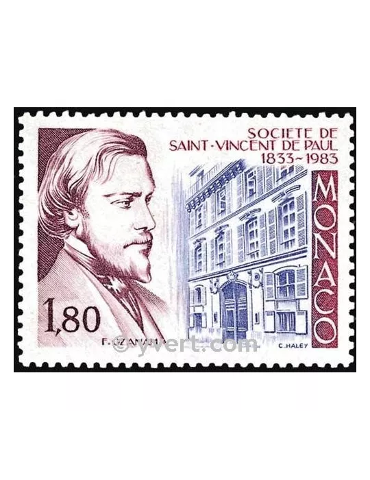 n° 1402 - Timbre Monaco Poste