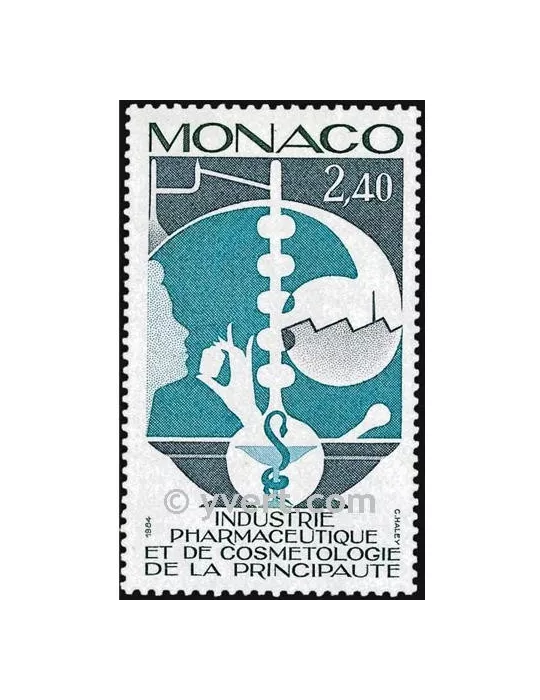 n° 1450 - Timbre Monaco Poste
