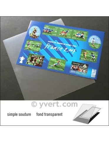 Pochettes simple soudure - Lxh:210x170mm (Fond transparent) (D) 2