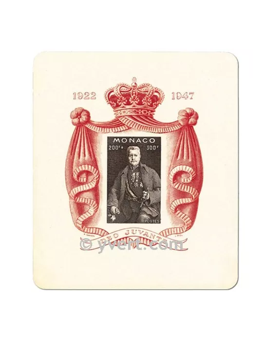 n° 2 - Timbre Monaco Bloc et feuillets