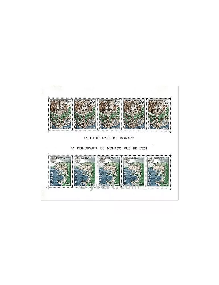n° 14 - Timbre Monaco Bloc et feuillets