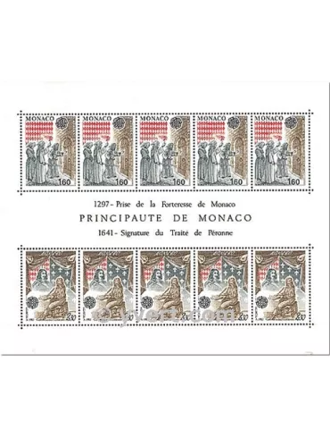 n° 22 - Timbre Monaco Bloc et feuillets