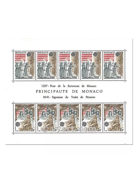 n° 22 - Timbre Monaco Bloc et feuillets