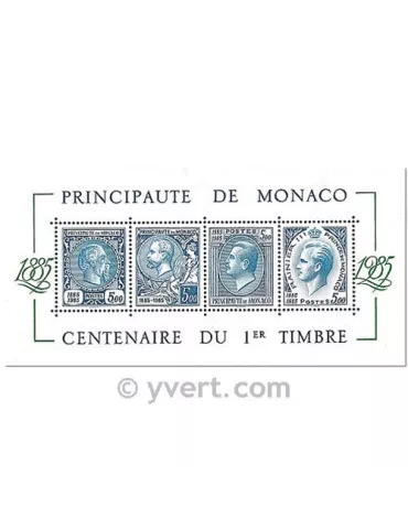 n° 33 - Timbre Monaco Bloc et feuillets