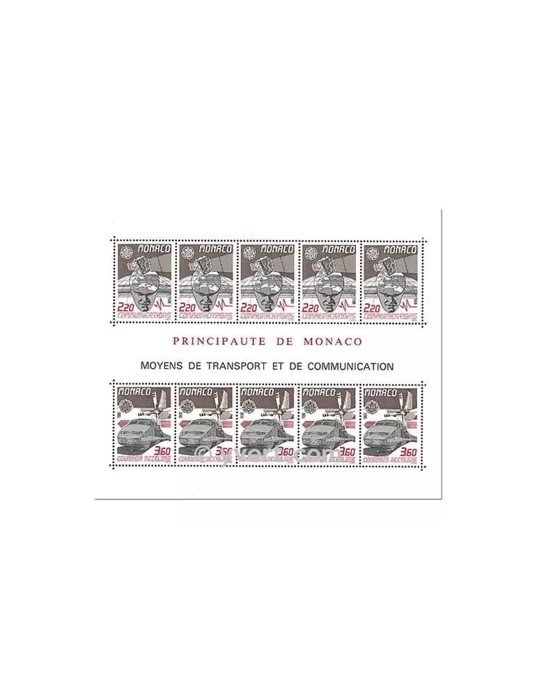 n° 41 - Timbre Monaco Bloc et feuillets