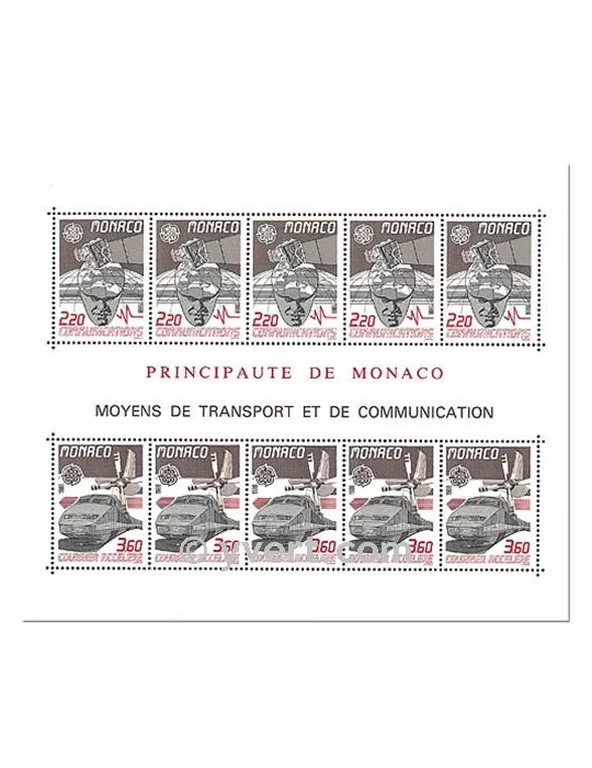 n° 41 - Timbre Monaco Bloc et feuillets