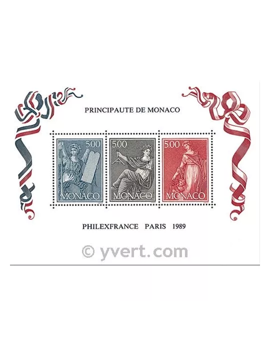 n° 47 - Timbre Monaco Bloc et feuillets