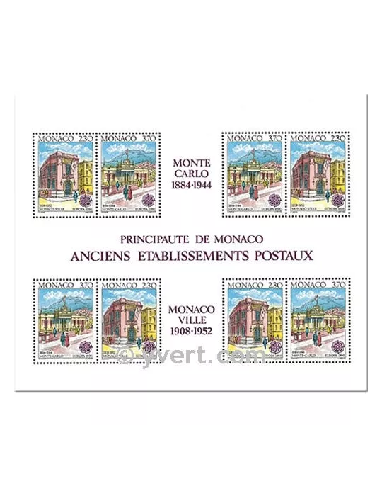 n° 49 - Timbre Monaco Bloc et feuillets