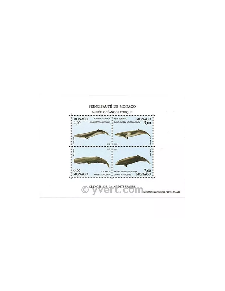 n° 59 - Timbre Monaco Bloc et feuillets