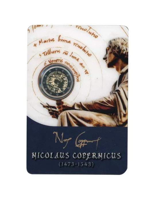 BU : 2 EURO COMMEMORATIVE 2023 : MALTE (Nicolas Copernic)