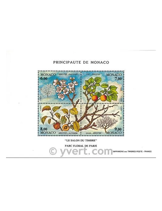 n° 67 - Timbre Monaco Bloc et feuillets