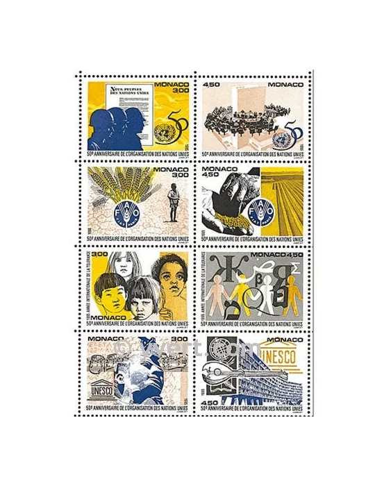 n° 70 - Timbre Monaco Bloc et feuillets