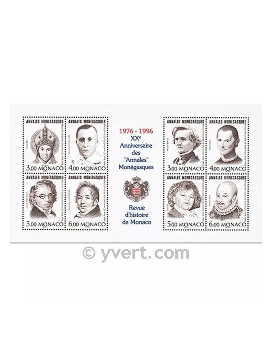 n° 72 - Timbre Monaco Bloc et feuillets
