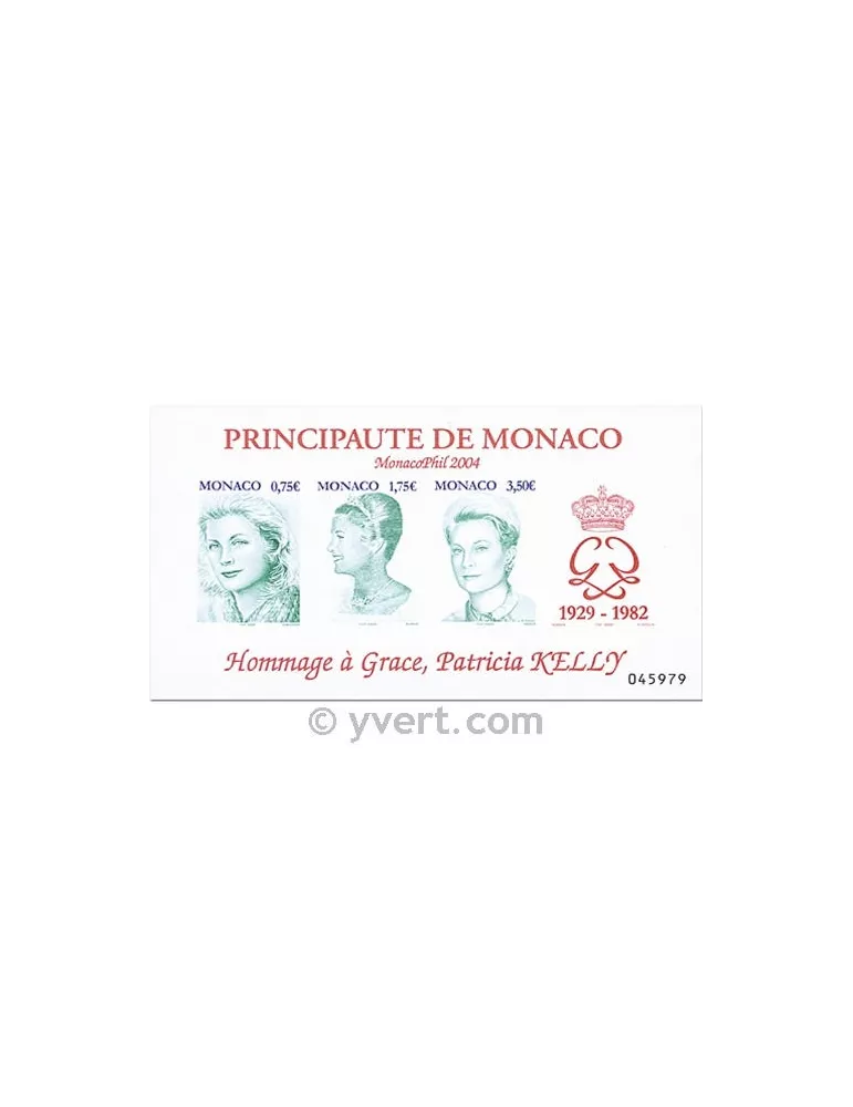 n° 90 - Timbre Monaco Bloc et feuillets