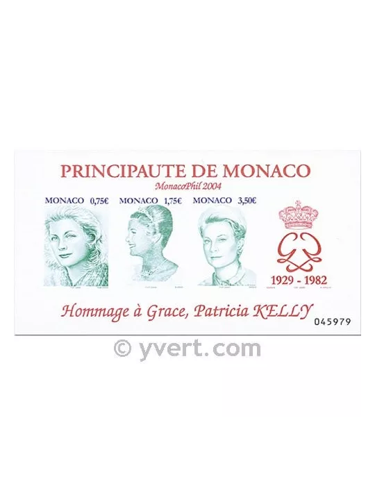 n° 90 - Timbre Monaco Bloc et feuillets