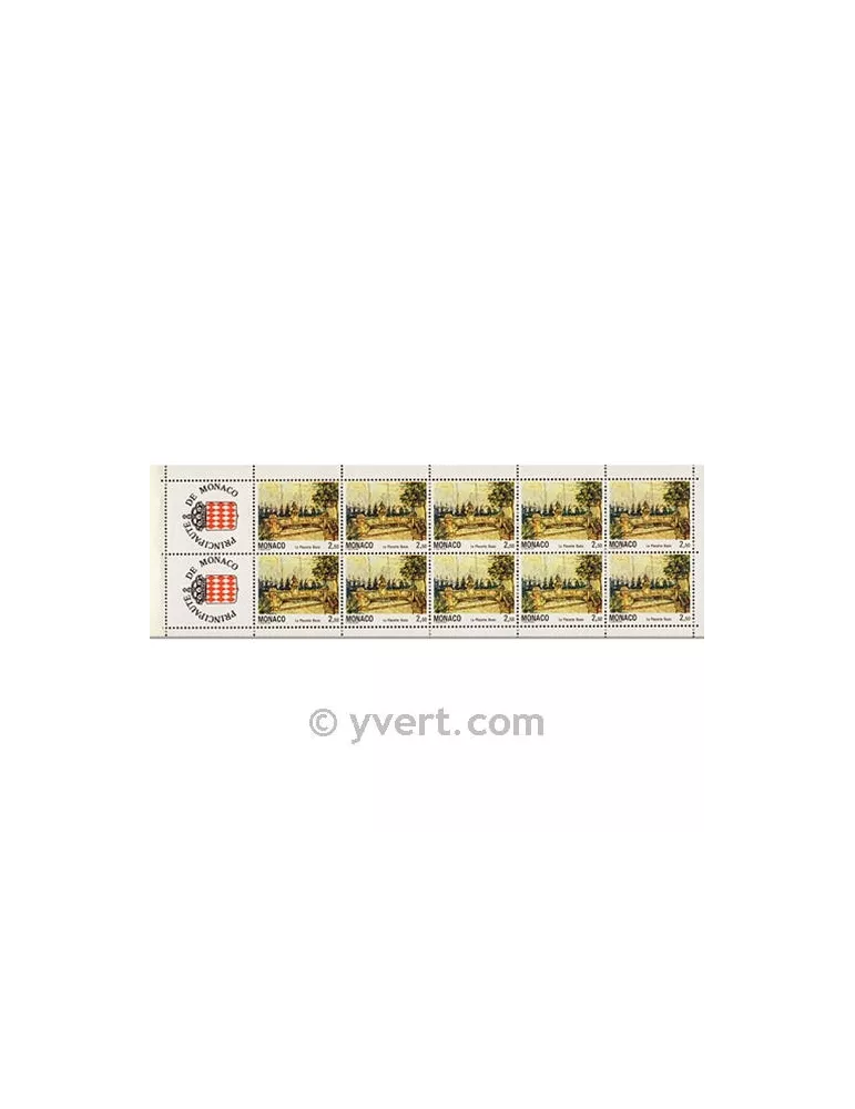 n° 8 - Timbre Monaco Carnets