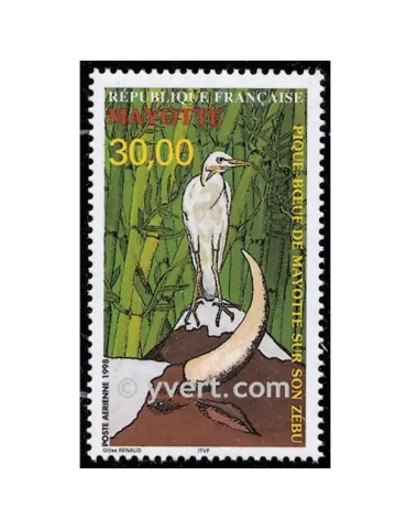 n° 3 - Timbre Mayotte Poste aérienne