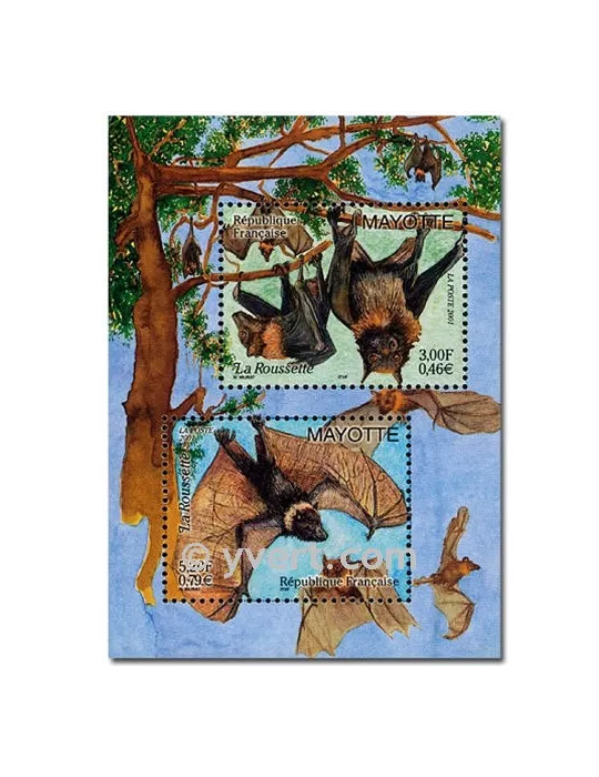 n° 5 - Timbre Mayotte Blocs et feuillets