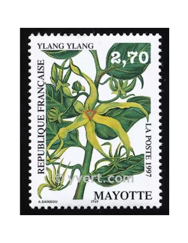 n° 42 - Timbre Mayotte Poste