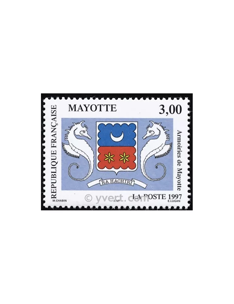 n° 43 - Timbre Mayotte Poste