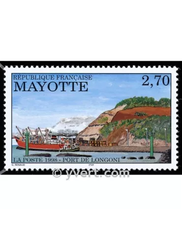 n° 53 - Timbre Mayotte Poste