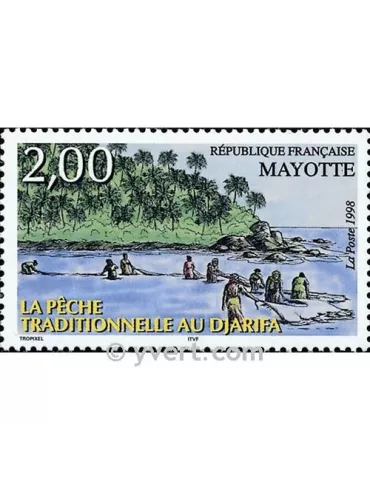 n° 59 - Timbre Mayotte Poste