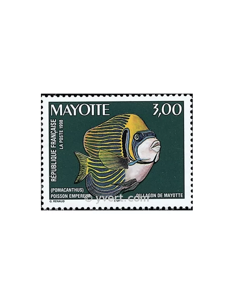 n° 60 - Timbre Mayotte Poste