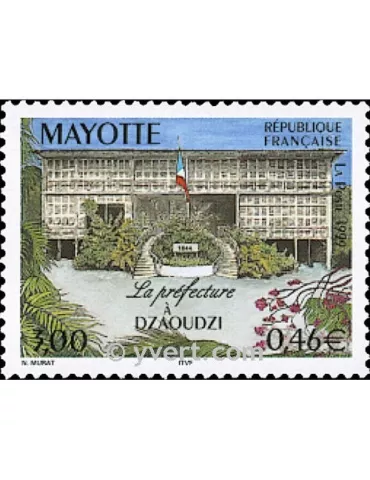 n° 76A - Timbre Mayotte Poste