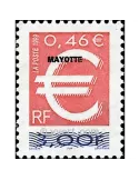 n° 77 - Timbre Mayotte Poste