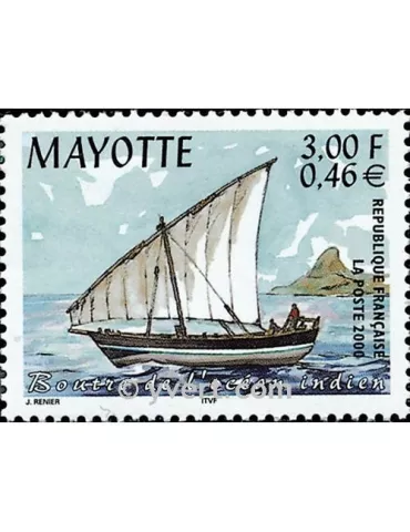 n° 81 - Timbre Mayotte Poste