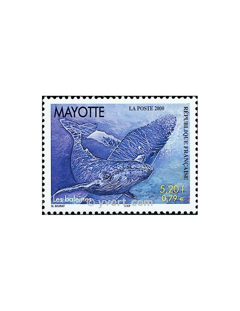 n° 82 - Timbre Mayotte Poste