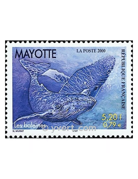 n° 82 - Timbre Mayotte Poste