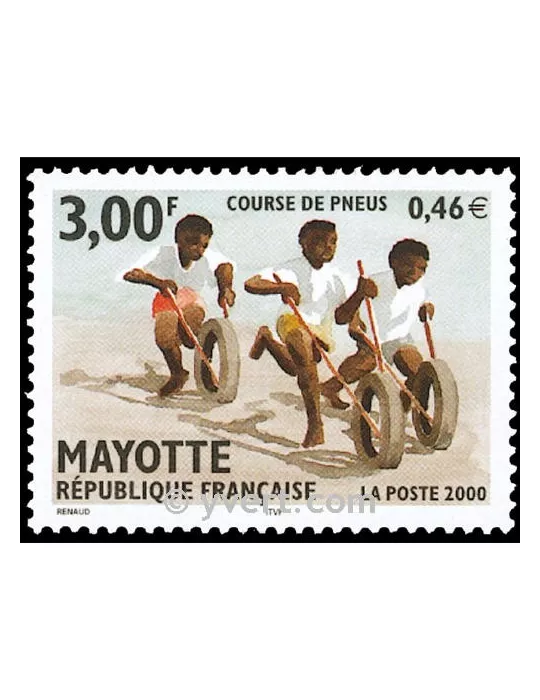n° 88 - Timbre Mayotte Poste