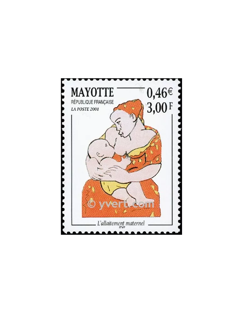 n° 98 - Timbre Mayotte Poste