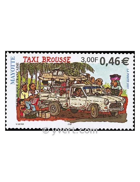 n° 99 - Timbre Mayotte Poste