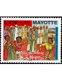 n° 100 - Timbre Mayotte Poste