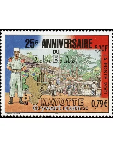 n° 103 - Timbre Mayotte Poste