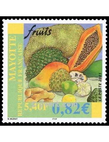 n° 106 - Timbre Mayotte Poste