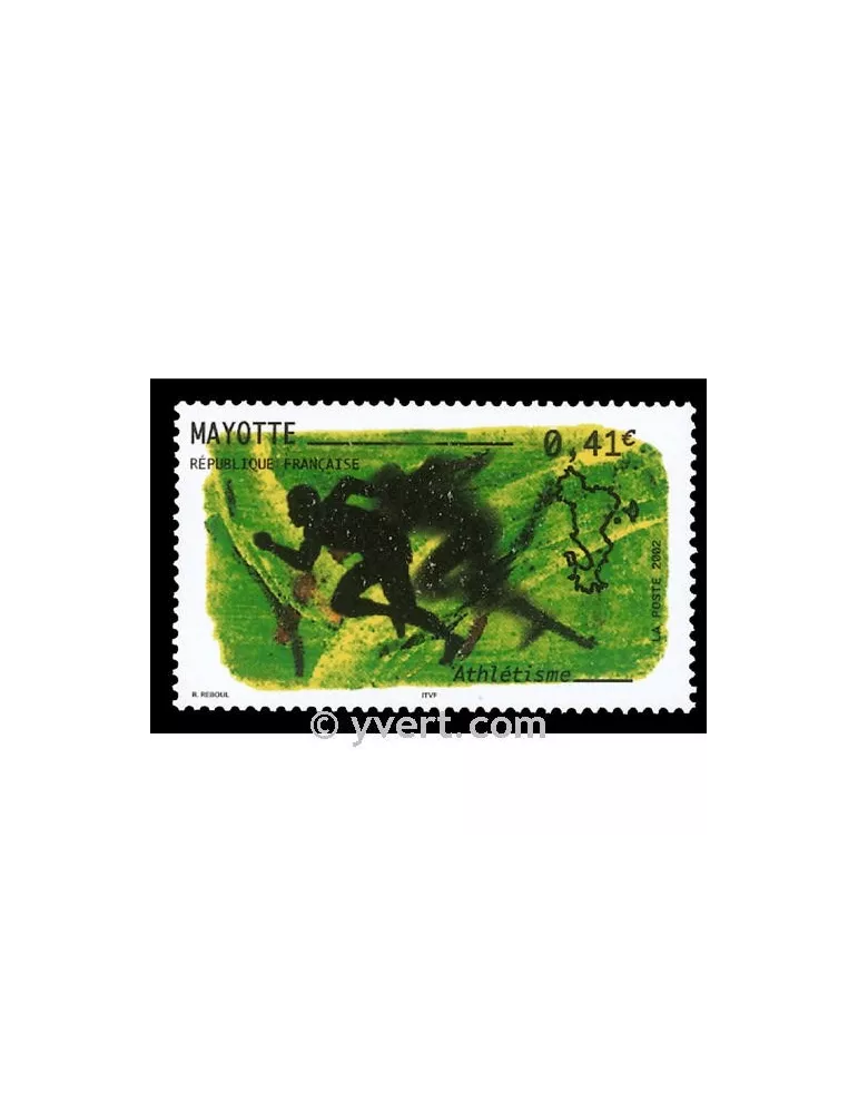 n° 128 - Timbre Mayotte Poste